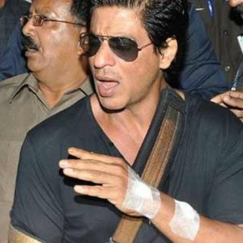 شاروخان ينجو من الإصابة في موقع تصوير فيلمه الجديد