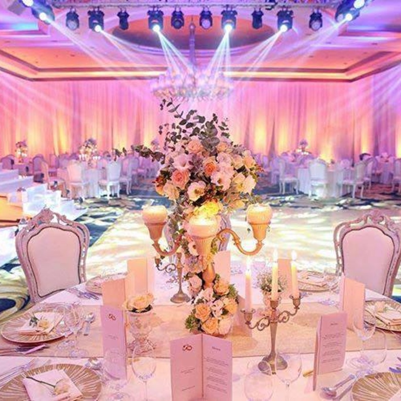 قاعات افراح فخمة و بتصميم مميز من مصم قاعات الافراح روبير هيكل