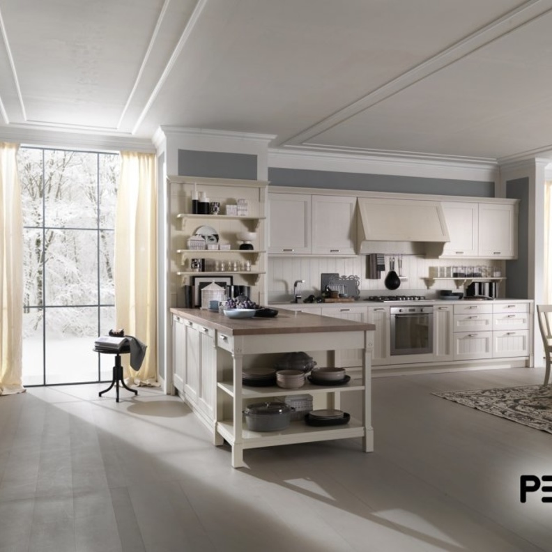 الأبيض والأسود من تصميم poggenpohl دارج لألوان المطابخ هذا العام