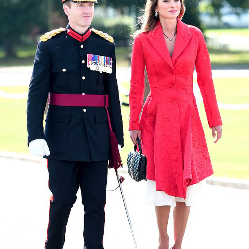 الملك عبد الله و الملكة رانيا حضرا حفل تخرج الحسين