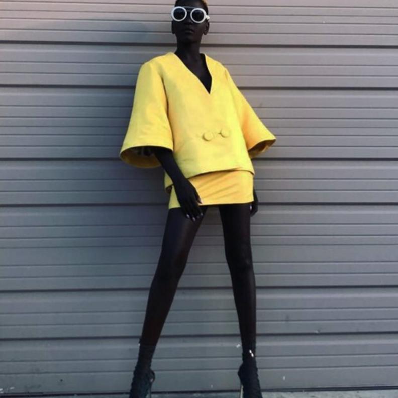 نالت عارضة الأزياء الملقبة بملكة الظلام شهرة واسعة في العالم