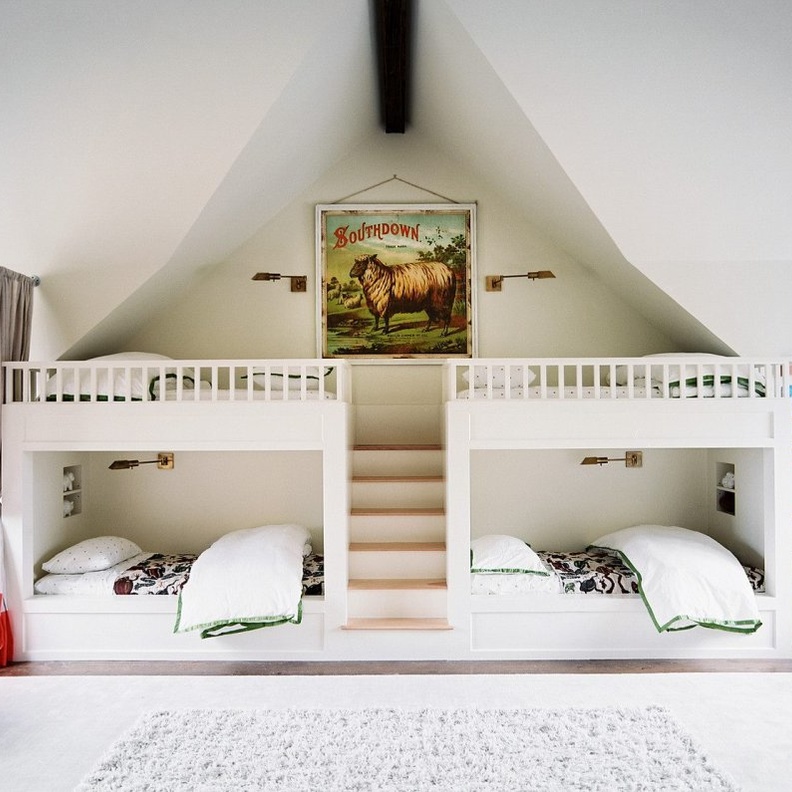 هناك سرر مبتكره للتخزين لغرف الاطفال الصغيرة