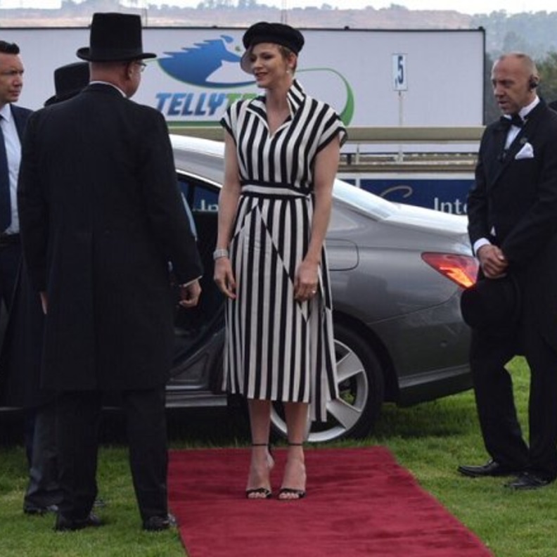 سافرت الأميرة تشارلين إلى جنوب أفريقيا في زيارة عمل تستمر لمدة 5 أيام بالتعاون مع الصليب الأحمر