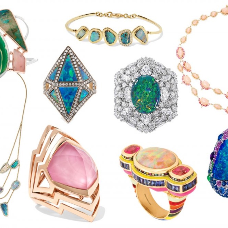 مجوهرات الأوبال صيحة صيف 2017