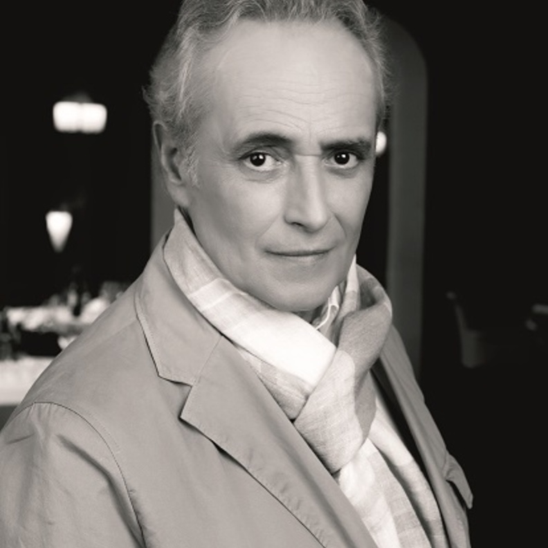 خوسيه كاريراس مع كارين وكارل شوفوليه