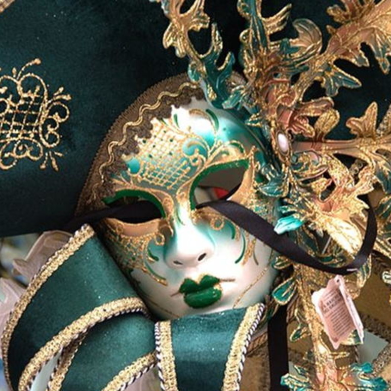 اقنعة البندقية التقليدية من ايطاليا