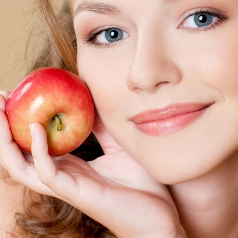 ماسك التفاح