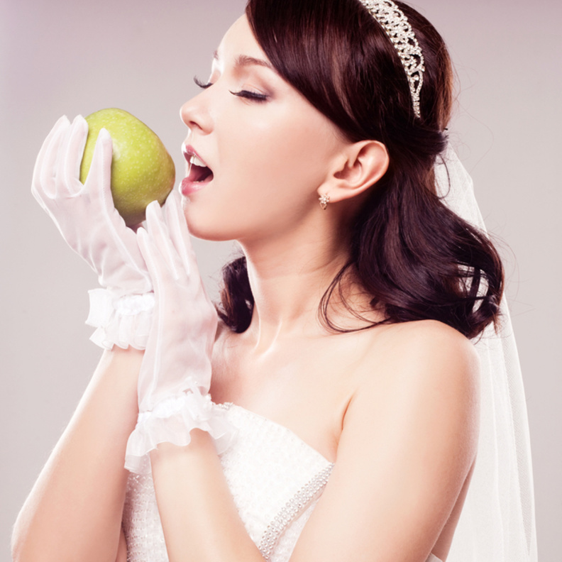 رجيم التفاح الاخضر مفيد للتخسيس قبل الزفاف