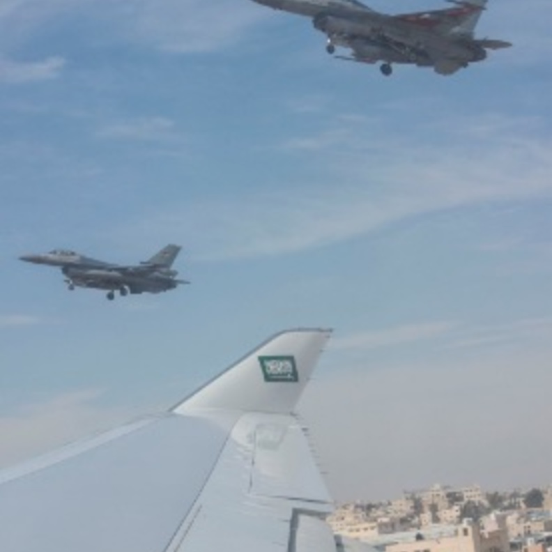 الرسالة التي دونها الطيار الأردني.