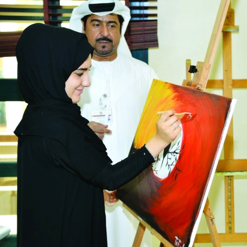 وزارة الثقافة بأبوظبي تطلق فعاليات المرسم الحر