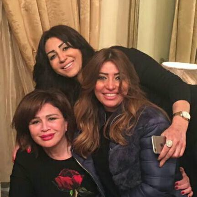 من عيد ميلاد ابنة رجاء الجداوي