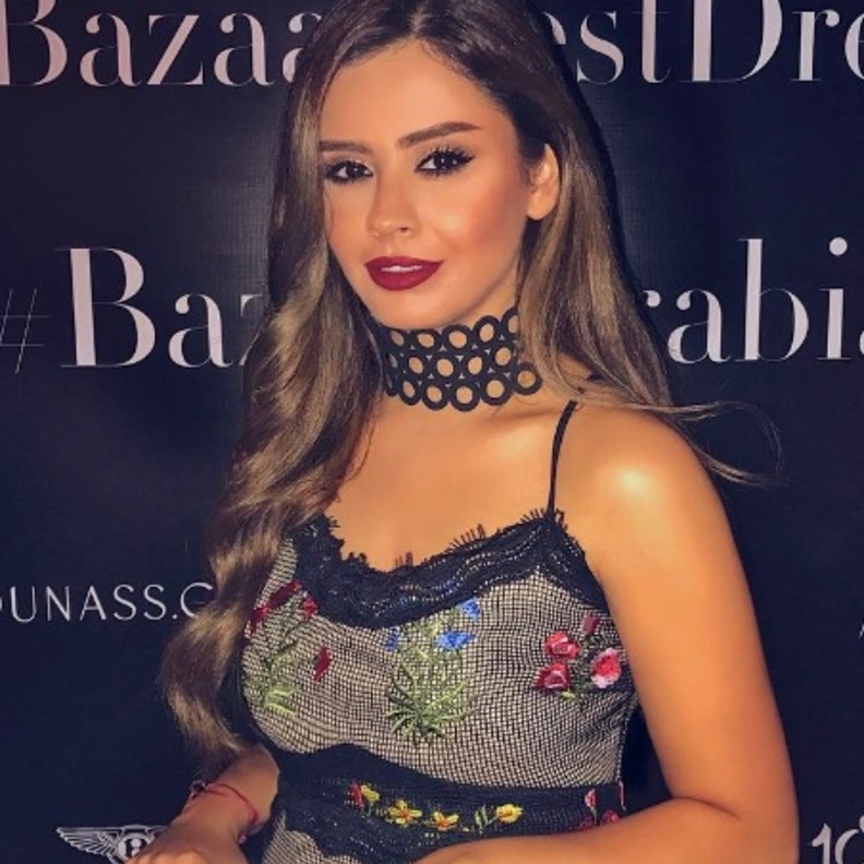 تسريحة شعر شهد الجميلي