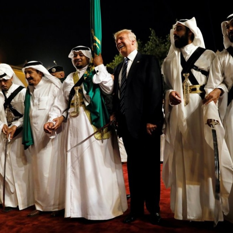 فيلم سعودي قصير عن زيارة ترامب إلى السعودية