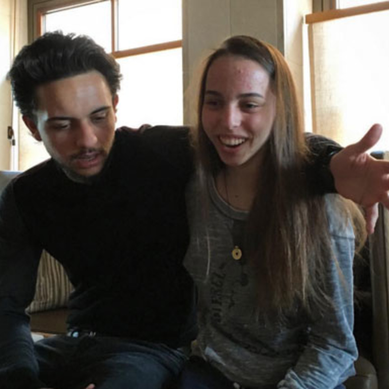 صورة الأميرة الحسين بن عبدالله في أكاديمية ساندهيرست 