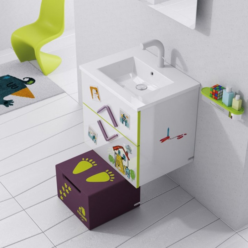 ديكورات حمامات للأطفال مستوحاة من البحار 