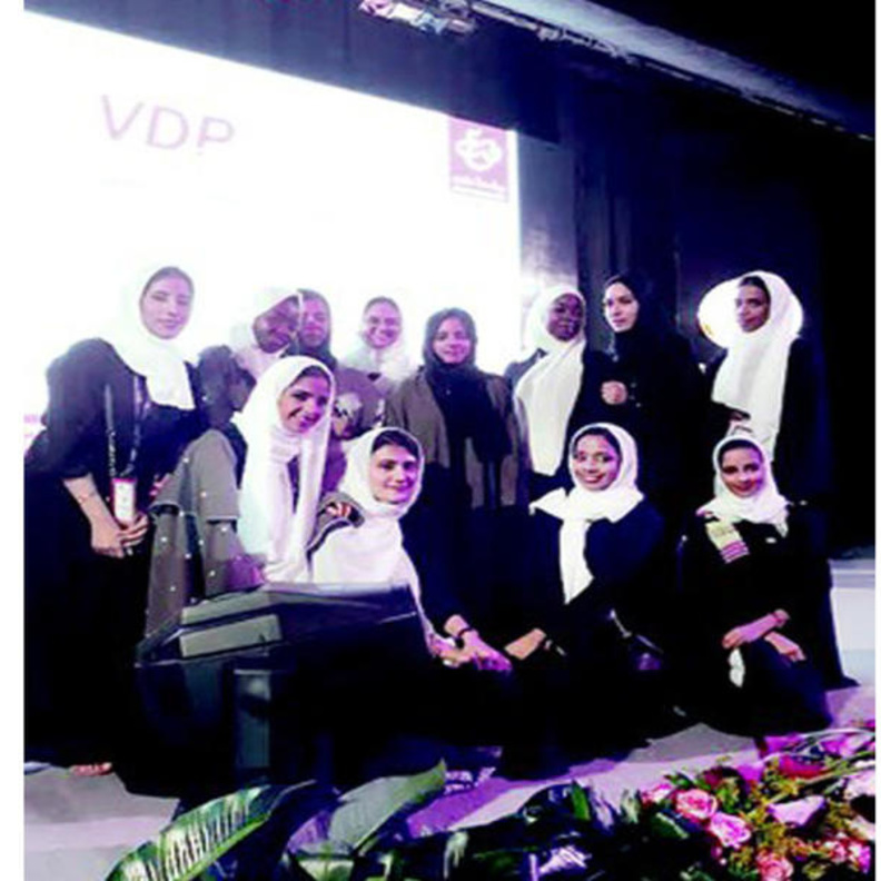 الطالبات الخريجات في تخصص صناعة الافلام