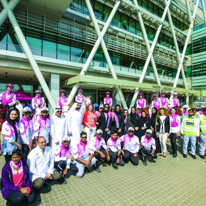 مهرجان الخير لأم الخير يستقبل مسيرة القافلة الوردية 