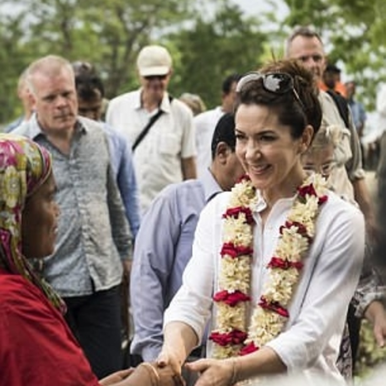 أميرة الدنمارك التقت بالمزارعين والمزارعات في بنغلادش