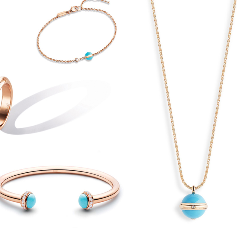 طقم الذهب من بياجيه