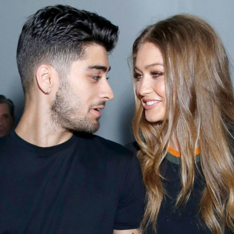 جيجي حديد تساعد زين مالك في تصميم الأحذية