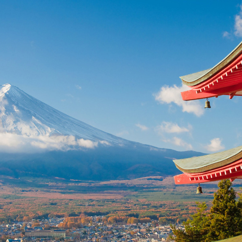 الجمال الرائع في فوجي