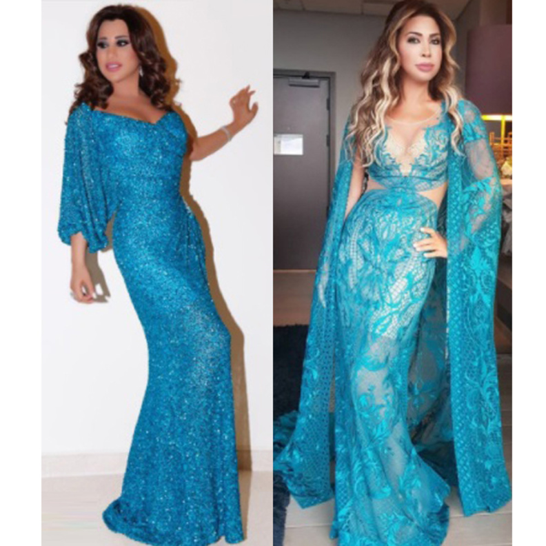 نوال الزغبي ونجوى كرم في إطلالة مشابهة