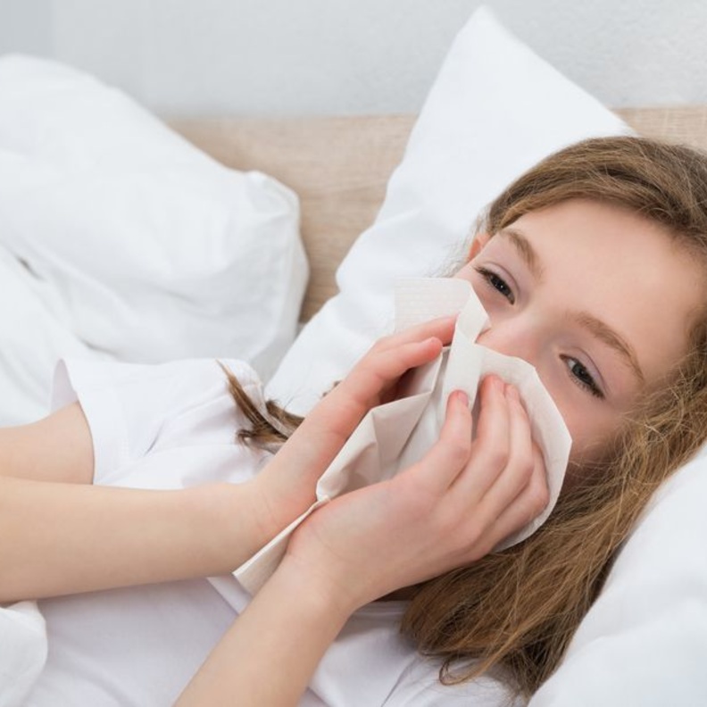 علاج الزكام عند الاطفال