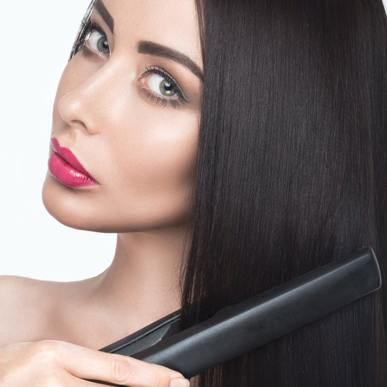 توزيع الخطات على الشعر كامل من الجذور حتى الاطراف