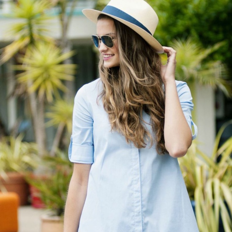 Yosuzi قبعج من القش الملون من