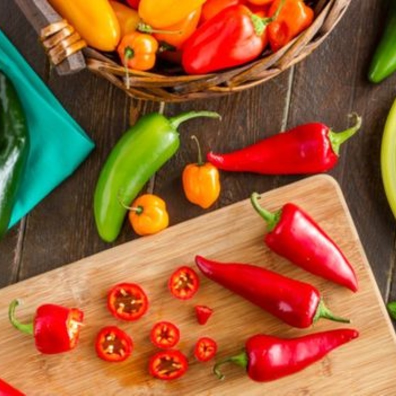 الفلفل الحار غني بمضادات الأكسدة و فيتامين سي