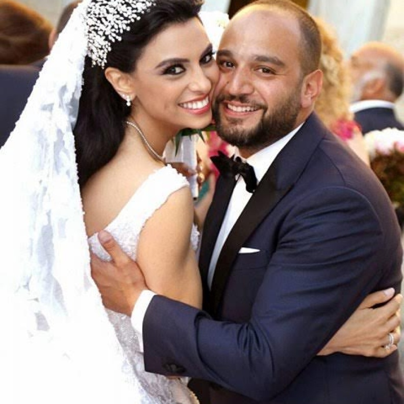 زفاف ملوكي للفنانة بريجيت ياغي