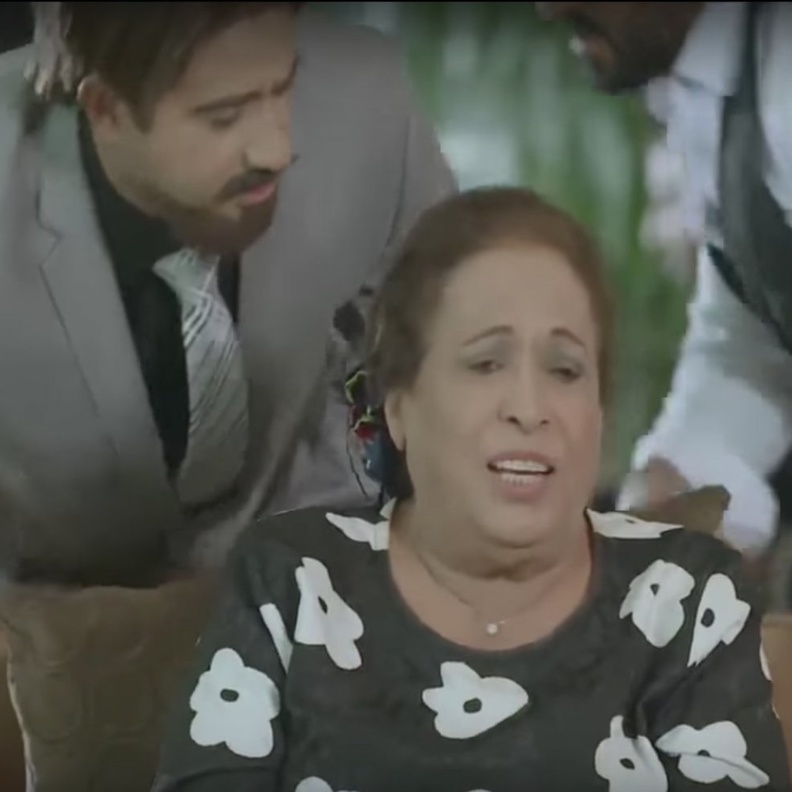 حياة الفهد تكافح في مسلسل رمانة 