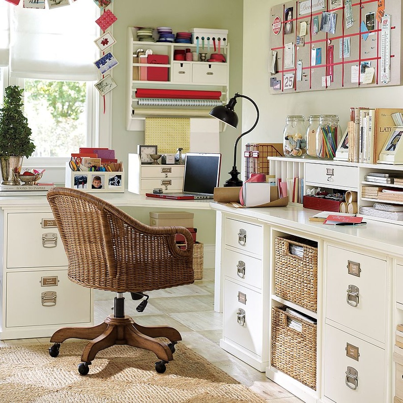 تصاميم المكاتب المنزلية البسيطة للاستخدام اليومي