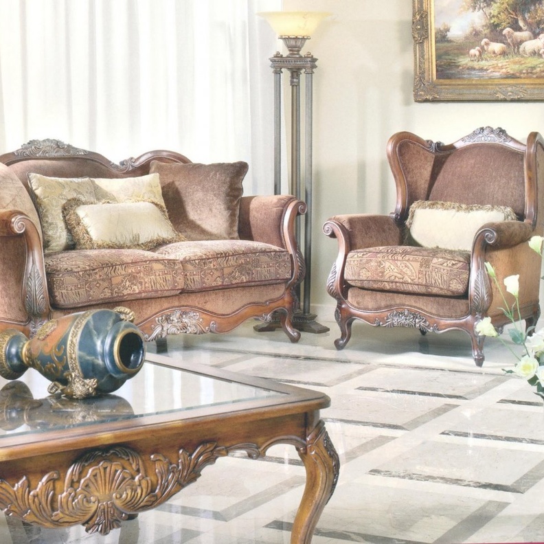 تصاميم الكنب المناسب لديكور كلاسيك لبيتك