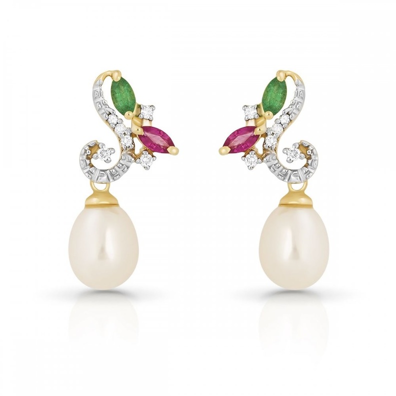 أقراط اللؤلؤ من تيفاني آند كو