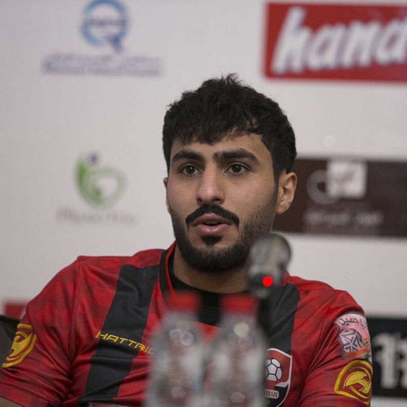 يغيب اللاعب أحمد الحبيب من الرائد أمام الهلال غدا