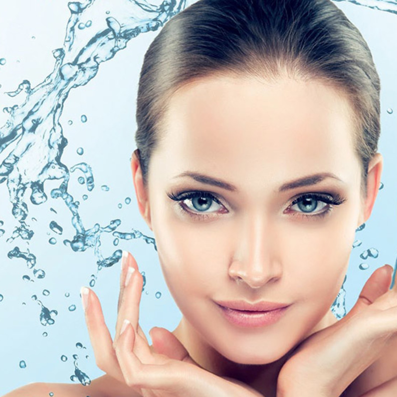 الماء يحافظ على صحة البشرة