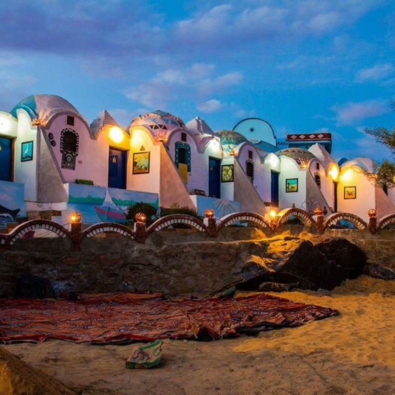 البيوت النوبية.