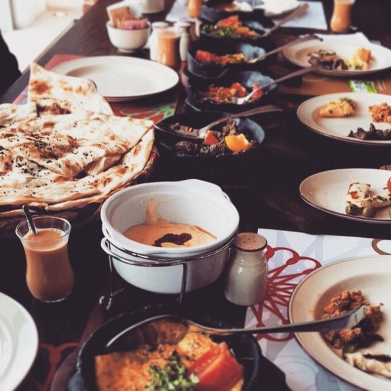 مطعم باب اليمن وافطار شهي