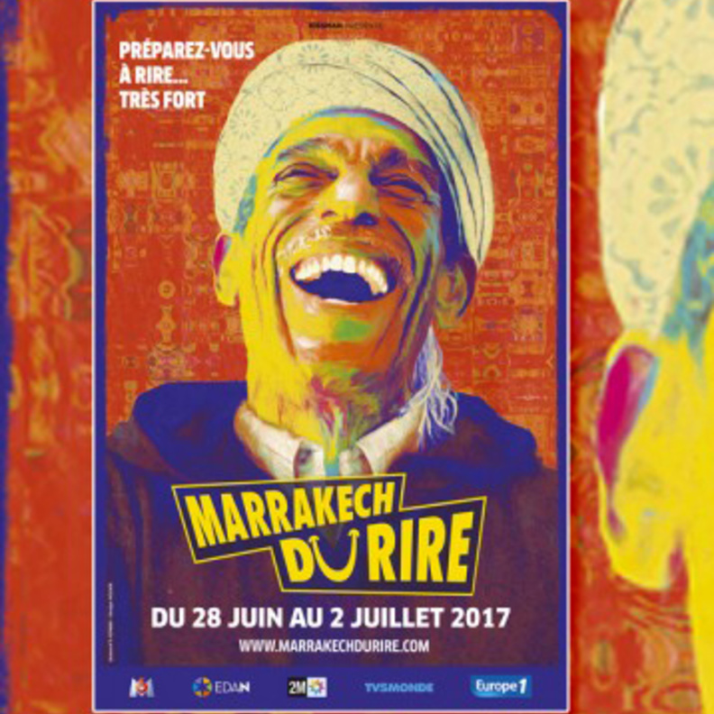 شعار انطلاق مهرجان مراكش للضحك في دورته السابعة