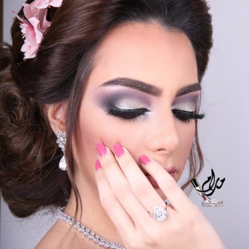 مكياج عروس لخبيرة التجميل مرام الصائغ
