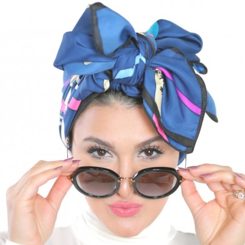 التربون يجعل اطلالة المرأة ساحرة