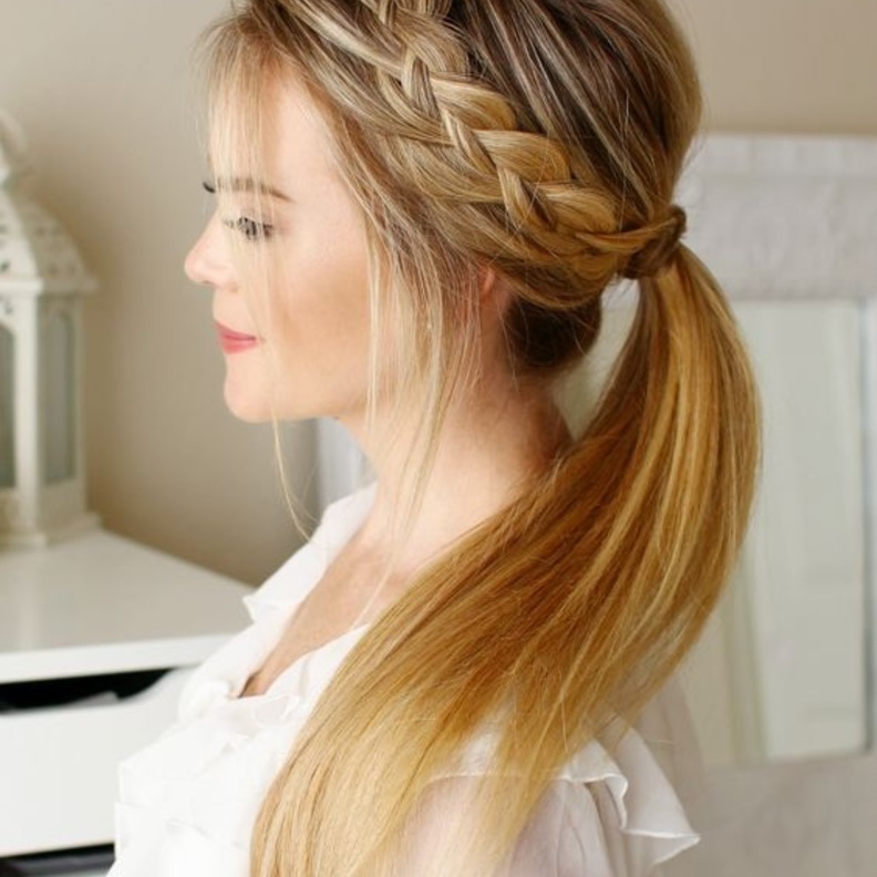 تسريحات ضفائر 2017