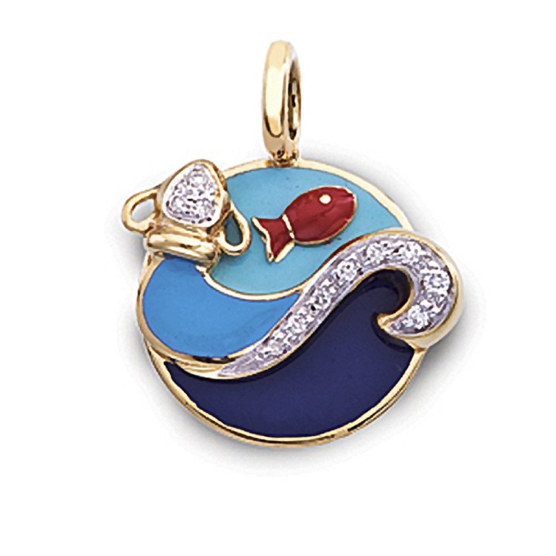 تعليقة بتصميم البحر والأسماك من أرون باشا