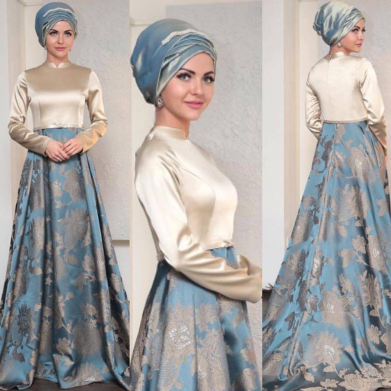 فساتين سهرة للمحجبات 