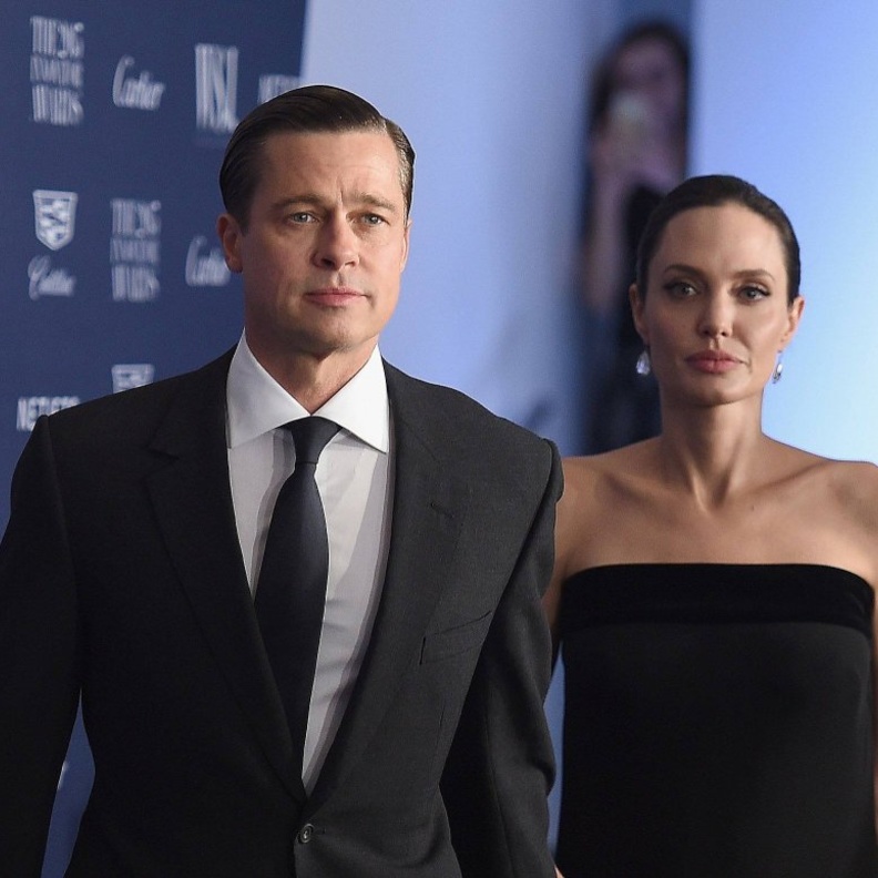 براد بيت يتمكن من الفوز على أنجيلينا جولي في قضية حضانة أطفالهما