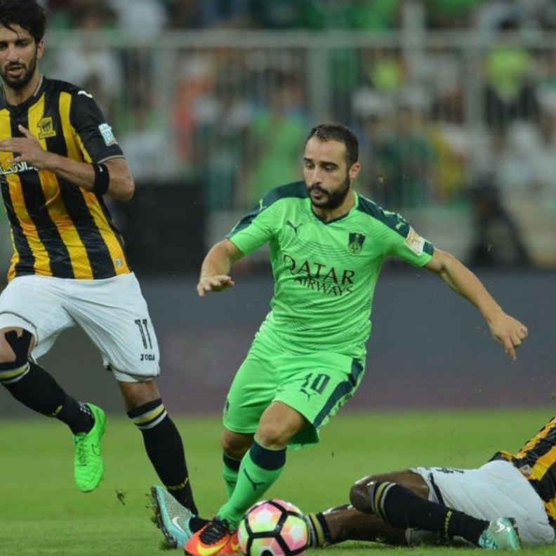 ثنائية ترفع الاتحاد في ترتيب دوري عبد اللطيف جميل