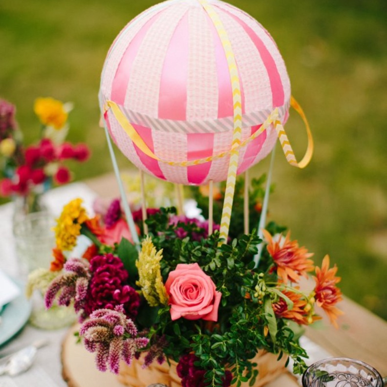 السلال زينة مميزة لحفل الزفاف