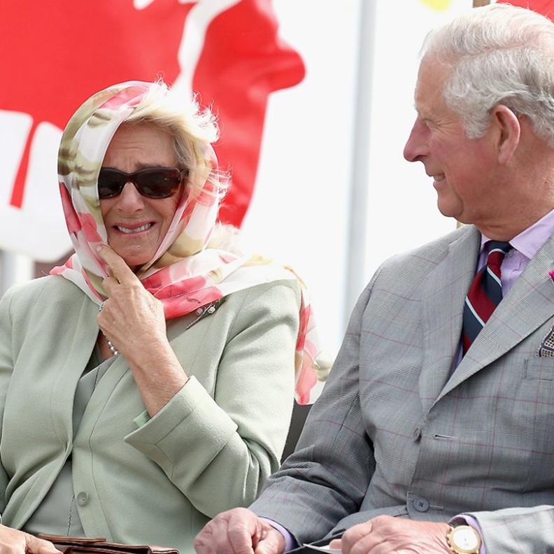 مقطع فيديو كوميدي من الحفل الذي أقيم الأسبوع الماضي للترحيب بالأمير تشارلز ولي عهد بريطانيا وزوجته كاميلا