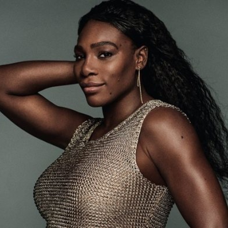 سيرينا وليامز في حفل ماريا كاري